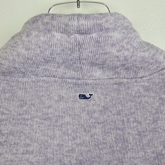 Vineyard Vines Sweater Fleece Funnel Neck Pullover - Picture 8 of 11